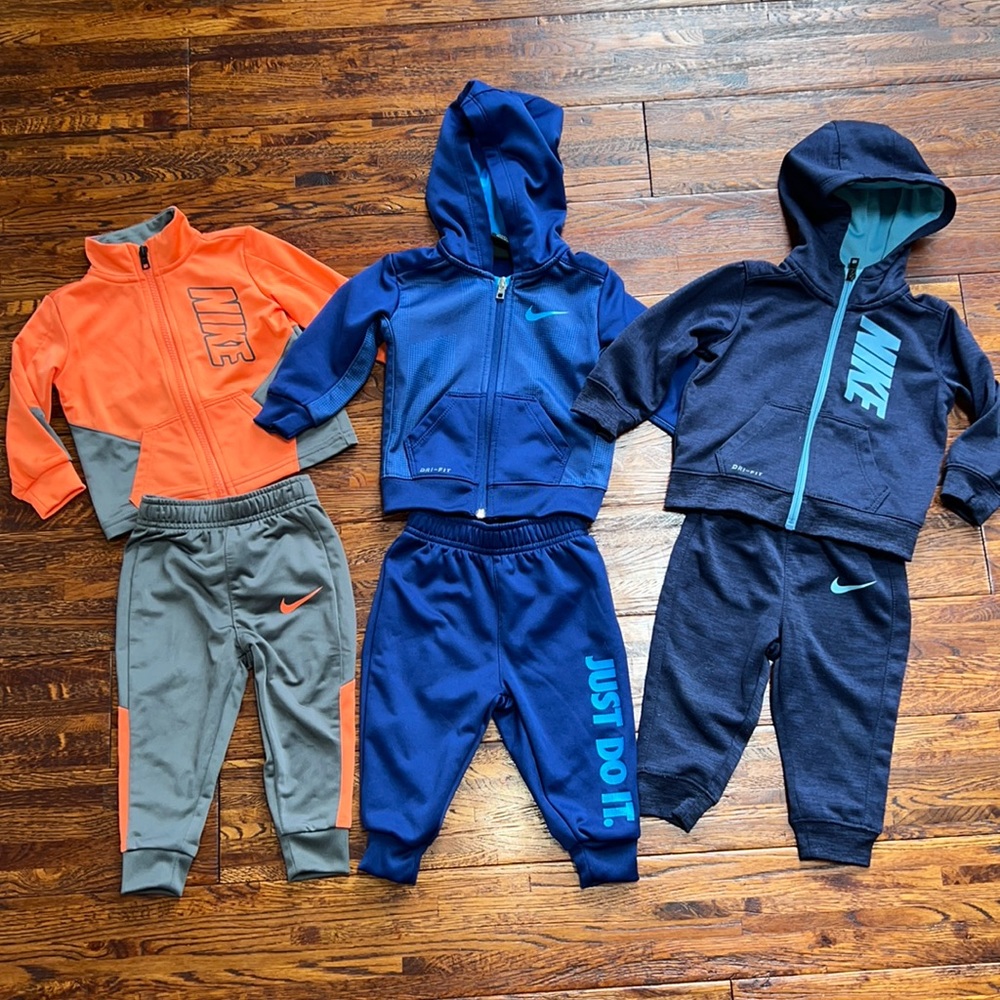 Nike Bundle of Baby Boys Tracksuits with Jogger Sets